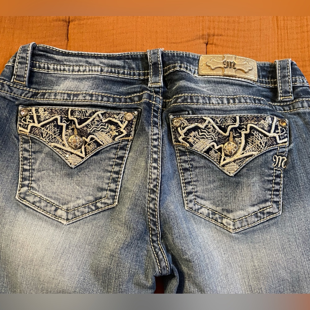 Miss Me boot cut mid rise jeans